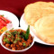 1 Gobi Pyaz Bhature With Chole