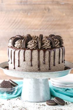 Light Oreo Chocolate Cake