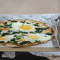 Florentine Egg Spinach Breakfast Pizza