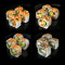 4 in 1 Sushi Box Veg (16pcs)
