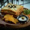 Melting Cheese Sandwich With Nachos Chef's Special