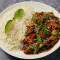 Vegetable Kung Pao With Steamed Rice