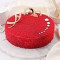 Eggless Classic Red Velvet Cake
