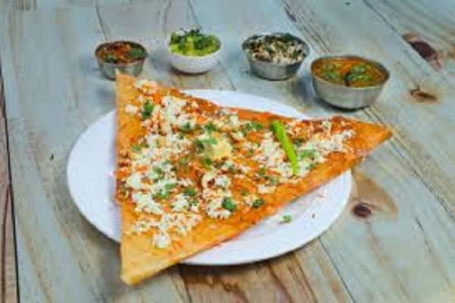 Jain Rava Paneer Dosa