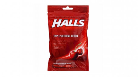 Halls Cherry Cough Drops