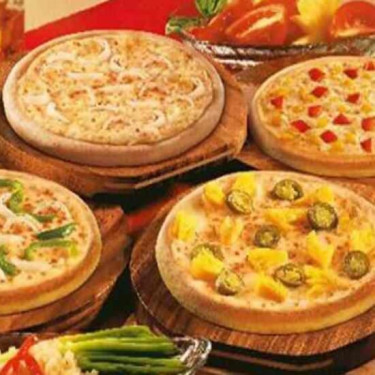 2 Ost Capsicum Pizza (7 Tommer) 2 Paneer Pakke