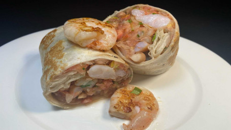 Regular Prawn Burrito