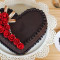Lovely Heart Shape Chocolate Cake [500gms]