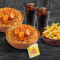 (Serves 2) Double Treat Paneer Signature Rice Bowls With Thums Up Fries Meal