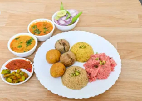 Dal Bati Special Thali Rajasthani