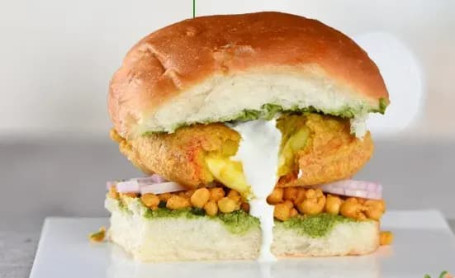 Bombay Vada Pav Spicy Burger