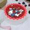 Cartoon Spiderman Photo Cake