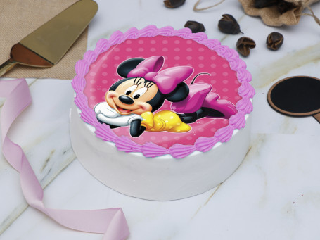 Minnie Mouse Photo Cake