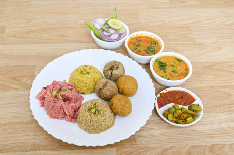 Special Dal Baati Thali