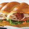 Turkije Bacon Swiss Sandwich