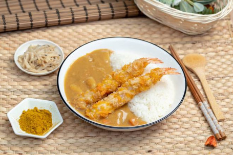 日式炸蝦天婦羅咖哩飯