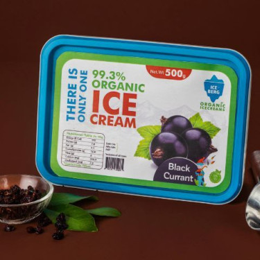 Black Currant Ice Cream (Serves 5)