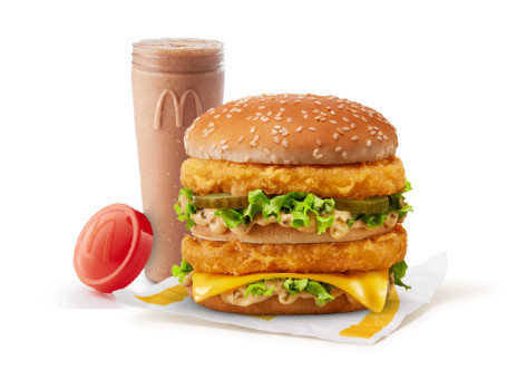 Chicken Big Mac Chocolate Shake