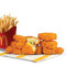 Cheesy Veg Nuggets 9 Stk Fries (M) Piri Piri Krydderiblanding