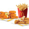 Chicken Mcnuggets 6 Pc Cheesy Veg Nuggets 9 Pc Fries (M)