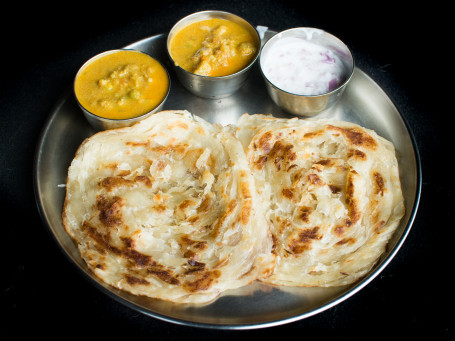 Paratha (2 Pcs) Curry