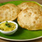 Poori[3 Pcs] With Curry Combo
