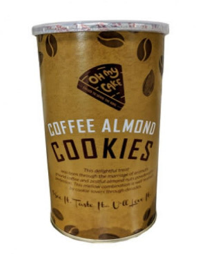 Coffee Almond Cookies Can (300Gm)