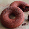 Donut Van Rood Fluweel