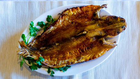 Ca Nuong Da Gion Whole golden crispy catfish
