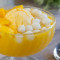 Mango Juice With Glutinous Rice Ball With Ice Cream