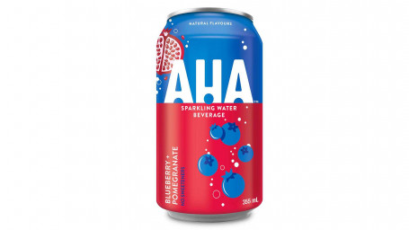 Aha Berry Pomegranate Sparkling Water Can