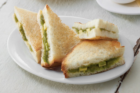 Toasted Hainan Sandwich with Butter and Kaya