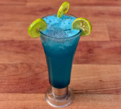 Blue Caraco Mocktail