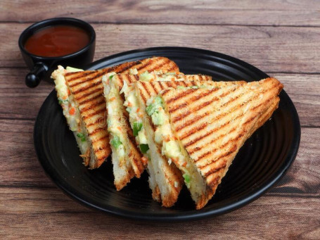 Veg Grill Sandwich With Cheese[4 Pc]