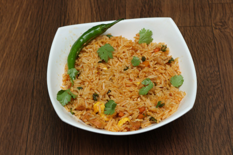 Andhra Spicy Chicken Rice Bowl