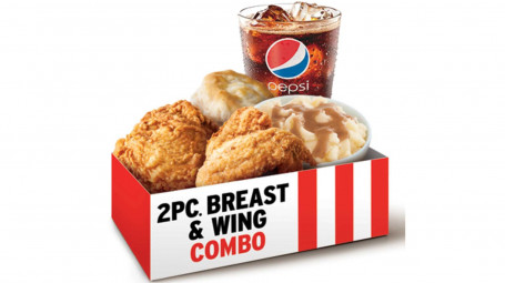 Pc. Breast Wing Combo