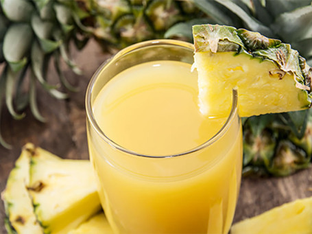Pineapple Dry Fruit Milk Shake