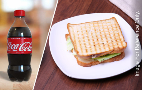 Grilled Chicken Sandwich Coke