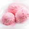 Strawberry Ice Cream Triple Scoops)