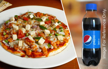 8 Paneer Pizza Pepsi