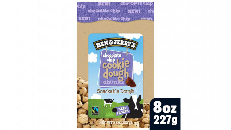 Ben Jerry’s Cookie Dough Chunks Snackable Dough