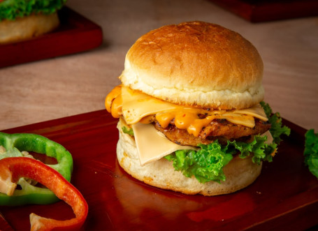 Double Casual Grilled Chicken Burger