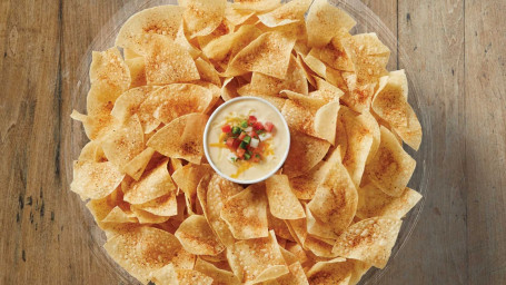 Chips Queso Party Tray