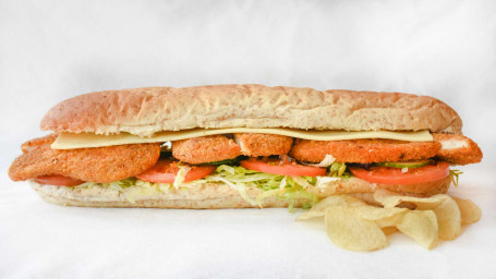Large Spicy Breaded Chicken Sub