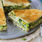 Spinach and Cord Cheese Sandwich