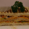 Madras Chicken Kothu Club Sandwich