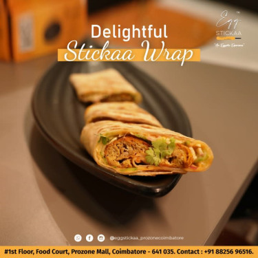 Mughalai Paneer Stickaa Wrap