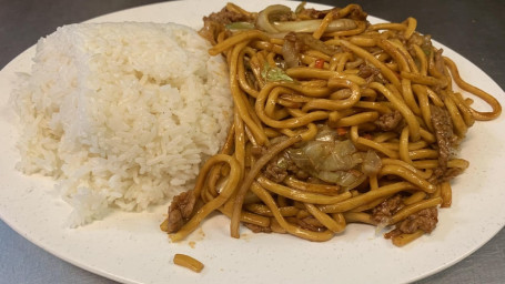 L32. Beef Lo Mein Lunch Special