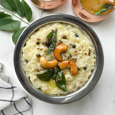 Ven Pongal With Chutney