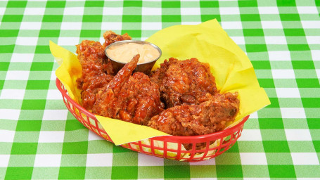 Sweet And Spicy Seoul Fried Chicken Wings